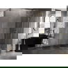 Mexen Lunar L cabine de douche pentagonale battante droite 80 x 100 cm, transparent, or - 831L-080P-100L-50-00-P