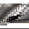 Mexen Lunar L cabine de douche pentagonale battante droite 80 x 100 cm, transparent, or - 831L-080P-100L-50-00-P