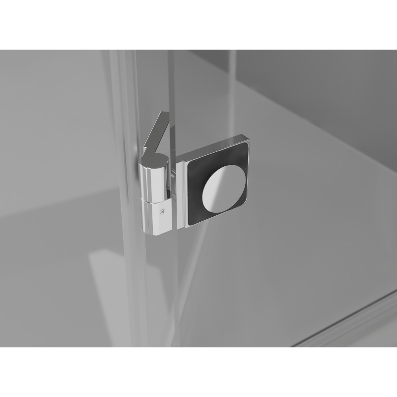Mexen Mist-H T cabine de douche pivotante gauche 115 x 95 cm, transparent, chrome - 8A5T-115-095-01-00-L