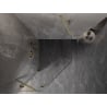 Mexen Lunar cabine de douche pentagonale pivotante gauche 80 x 100 cm, transparent, or brossé - 831-080L-100P-55-00-L