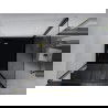 Mexen Apia cabine de douche coulissante 100 x 100 cm, transparent, or + receveur Flat, noir - 840-100-100-50-00-4070G