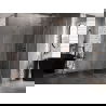 Mexen Lunar cabine de douche pentagonale pivotante droite 80 x 100 cm, transparent, or rose - 831-080P-100L-60-00-P