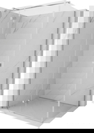 Mexen Mist-H T cabine de douche pivotante gauche 120 x 100 cm, transparent, chromé - 8A5T-120-100-01-00-L