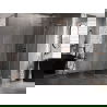 Mexen Lunar L cabine de douche pentagonale pivotante droite 80 x 90 cm, transparent, cuivre brossé - 831L-080P-090L-65-00-P