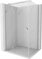 Mexen Mist-H T cabine de douche à porte battante gauche 80 x 120 cm, transparent, chrome - 8A5T-080-120-01-00-L