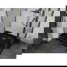 Cabine de douche coulissante Mexen Apia 120 x 70 cm, transparent, or + receveur plat, noir - 840-120-070-50-00-4070G