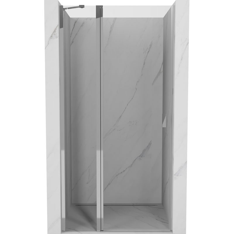 Mexen Mist porte de douche battante 85 cm, transparent, chrome - 8A4-085-000-01-00