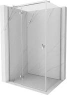 Mexen Mist-H T cabine de douche pivotante à gauche 115 x 120 cm, transparent, chrome - 8A5T-115-120-01-00-L