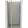 Mexen Mist porte de douche pivotante 90 cm, transparent, or brossé - 8A4-090-000-55-00