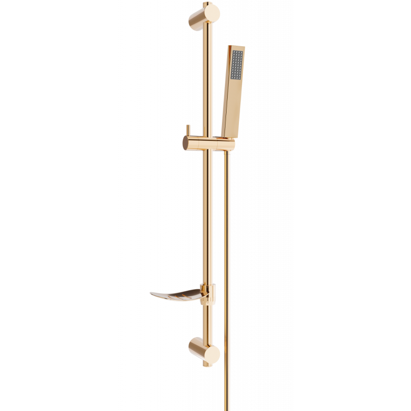 Mexen DF00 ensemble de douche coulissant, or rose - 785004582-60