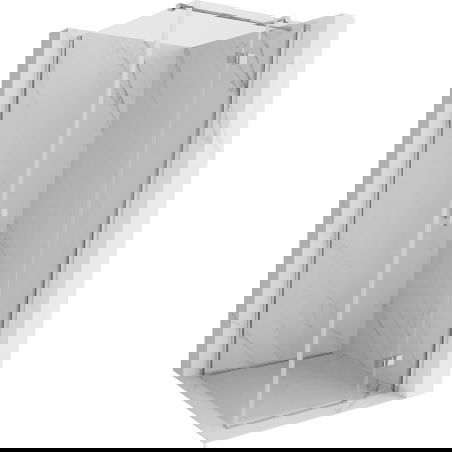 Mexen Mist H T cabine de douche battante droite 70 x 70 cm, transparent, chromé - 8A5T-070-070-01-00-P