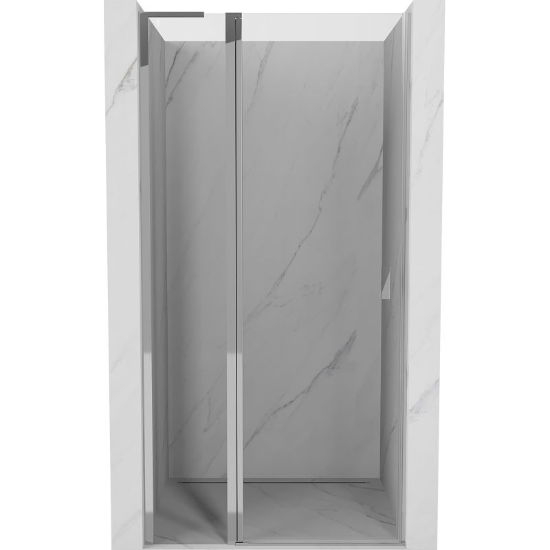 Mexen Mist L porte de douche battante 100 cm, transparent, chrome - 8A4L-100-000-01-00