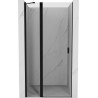Mexen Mist porte de douche pivotante 75 cm, transparente, noire - 8A4-075-000-70-00
