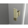 Mexen Mist-H T cabine de douche pivotante gauche 70 x 80 cm, transparent, or - 8A5T-070-080-50-00-L