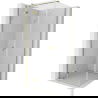 Mexen Mist H T cabine de douche avec porte pivotante gauche 85 x 85 cm, transparent, dorée - 8A5T-085-085-50-00-L