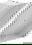 Mexen Mist-H T cabina de douche pivotante droite 95 x 80 cm, transparent, chrome - 8A5T-095-080-01-00-P