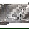 Mexen Lunar-B cabine de douche pivotante gauche 85 x 70 cm, transparent, chrome - 832-085-070-01-00-L