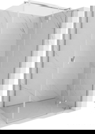 Mexen Mist-H T cabine de douche pivotante droite 100 x 90 cm, transparent, chrome - 8A5T-100-090-01-00-P