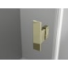 Mexen Mist-H T cabine de douche pivotante gauche 115 x 100 cm, transparent, or - 8A5T-115-100-50-00-L