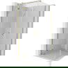 Mexen Mist H T cabine de douche pivotante gauche 120 x 120 cm, transparent, dorée - 8A5T-120-120-50-00-L
