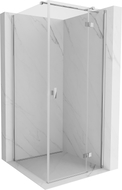 Mexen Mist-H T cabine de douche pivotante droite 110 x 110 cm, transparent, chrome - 8A5T-110-110-01-00-P