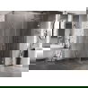 Mexen Lunar-B cabine de douche à charnière droite 70 x 70 cm, transparent, chrome - 832-070-070-01-00-P