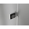 Mexen Lunar-B cabine de douche pivotante droite 95 x 90 cm, transparent, chrome - 832-095-090-01-00-P