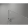 Mexen Lunar-B L cabine de douche battante gauche 80 x 70 cm, transparent, chrome - 832L-080-070-01-00-L