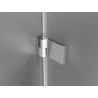 Mexen Lunar-B L cabine de douche battante gauche 80 x 70 cm, transparent, chrome - 832L-080-070-01-00-L