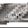 Mexen Lunar-B L cabine de douche pivotante gauche 85 x 70 cm, transparent, chrome - 832L-085-070-01-00-L