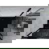Mexen Apia cabine de douche coulissante 100 x 100 cm, transparent, noir + receveur Flat, noir - 840-100-100-70-00-4070B