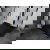 Mexen Apia cabine de douche coulissante 100 x 100 cm, transparent, noir + receveur Flat, noir - 840-100-100-70-00-4070B
