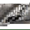 Cabine de douche battante droite Mexen Lunar-B 90 x 80 cm, transparent, or - 832-090-080-50-00-P