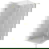 Cabine de douche Mexen Lunar-B pivotante gauche 90 x 90 cm, transparente, or brossé - 832-090-090-55-00-L