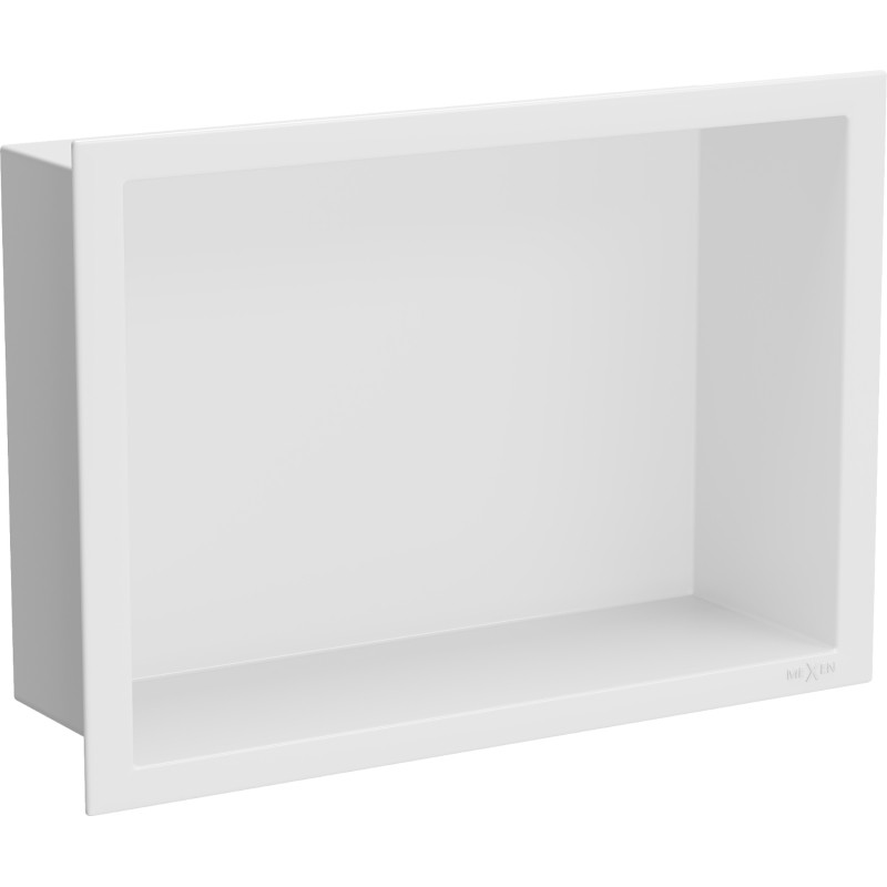 Mexen X-Wall-R étagère encastrée avec collerette 30 x 20 cm, blanche - 1920302010