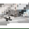 Mexen Glass claire baignoire autoportante transparente 170 x 85 cm, bouchon chromé - 58061708508