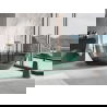Mexen Glass teal baignoire autoportante transparente 170 x 85 cm, bouchon chromé - 58061708511