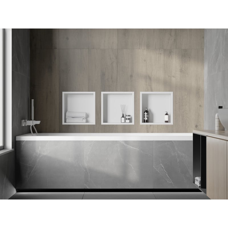 Mexen X-Wall-R niche étagère avec rebord 30 x 30 cm, blanc - 1920303010