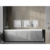 Mexen X-Wall-R étagère encastrée avec rebord 30 x 30 cm, blanche - 1920303010