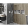 Mexen X-Wall-R niche étagère avec rebord 30 x 30 cm, blanc - 1920303010