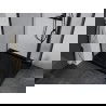Mexen Apia cabine de douche coulissante 140 x 70 cm, transparent, noir + receveur Flat, noir - 840-140-070-70-00-4070B