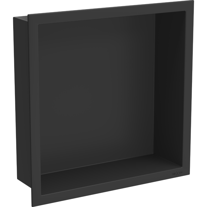 Mexen X-Wall-R étagère encastrée avec collerette 30 x 30 cm, noire - 1970303010