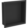Mexen X-Wall-R étagère encastrée avec collerette 30 x 30 cm, noire - 1970303010