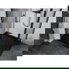 Cabine de douche coulissante Mexen Apia 140 x 100 cm, transparente, noire + receveur Plat, noir - 840-140-100-70-00-4070B