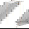 Mexen Mist H T cabine de douche pivotante droite 85 x 85 cm, transparent, cuivre brossé - 8A5T-085-085-65-00-P