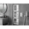 Mexen X-Wall-R niche avec rebord et étagère 30 x 30 cm, blanche - 1920303010S