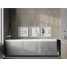 Mexen X-Wall-R étagère encastrée avec rebord et étagère 30 x 30 cm, blanche - 1920303010S