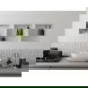 Mexen X-Wall-R étagère en niche avec rebord et étagère 30 x 30 cm, blanche - 1920303010S