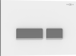 Mexen Tex 07 bouton de chasse, blanc - 6107-01
