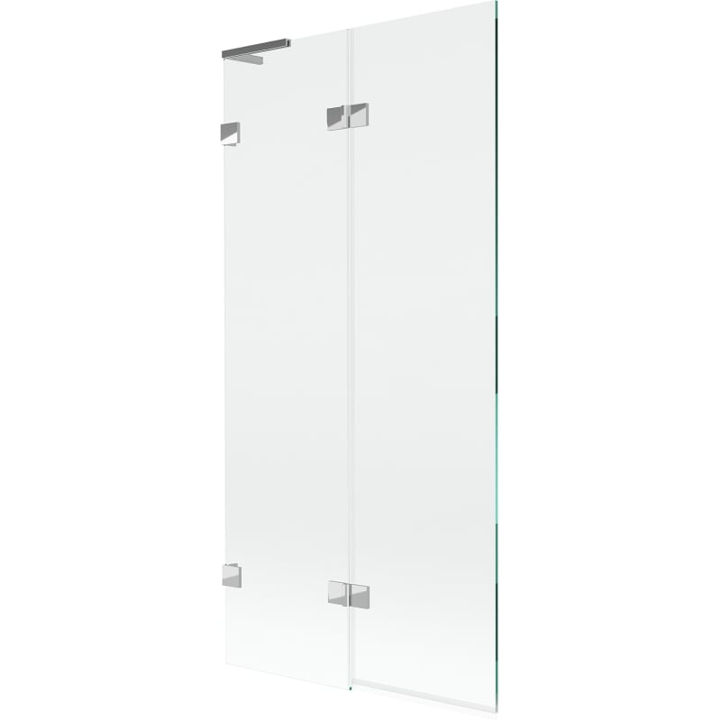 Mexen Lunar L pare-douche à deux volets gauche 90 x 150 cm, transparent, chrome - 897L-090-100-01-00-L